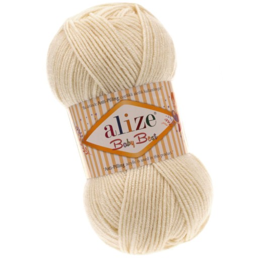 Baby Best priadza - 01 Creamy Anti-Pilling