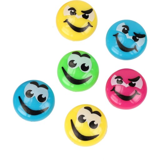 VIAC FAREBNÉ SMILE MAGNETY 20MM TITANUM 8 ks.