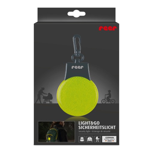 Reflexná LED lampa na kľúče Light&Go REER