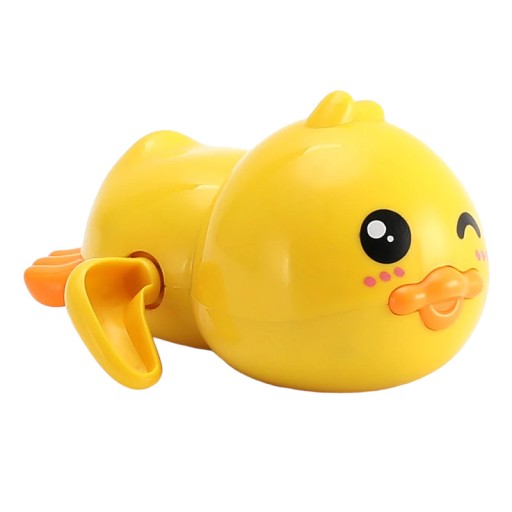 KÁČKA NÁJDENÁ V VODE BAZÉNU PLÁVA NAD VODOU
