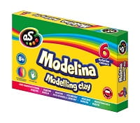 AS modelovacia hmota, 6 farieb