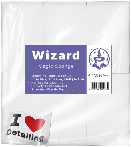 Magická hubka Monster Shine Wizard 6x hubka na čistenie magickej špiny