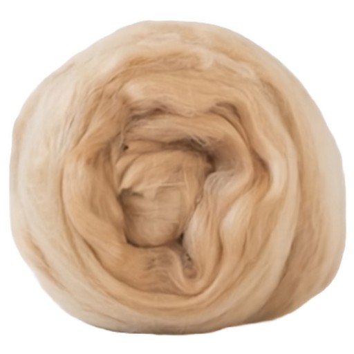 Česané vlasy pre anjelov Hodváb na plstenie Tussah 15g Akt ZLATÁ BLONDE