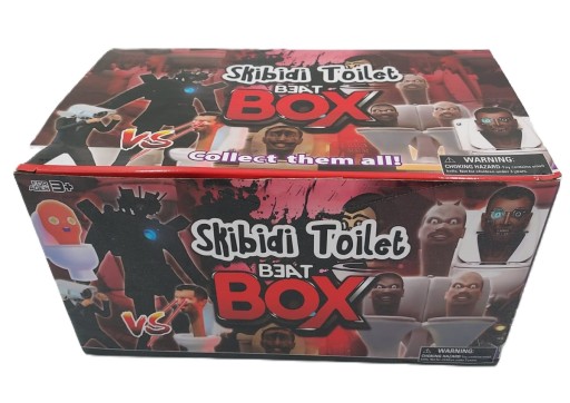 Figúrka SKIBIDI TOILET WC WC VRECKO prekvapenie OBRÁZOK 3 KARTY