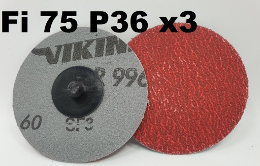 ROLOC DISK brúsny kotúč fi 75 P36 3 ks.