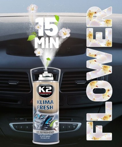 K2 KLIMA ČERSTVÝ ODSTRAŇOVAČ KLIMATIZÁCIE kvet