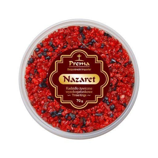 NAZARET cirkevné živicové kadidlo 70g Prema
