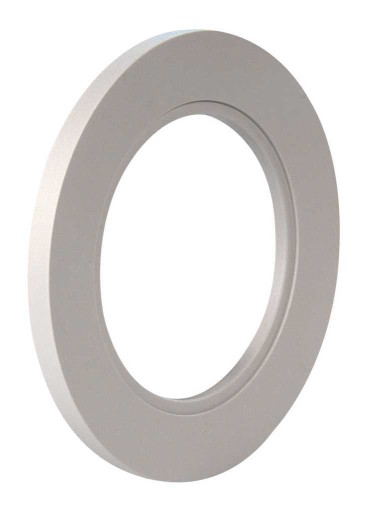 KONEKTO okrúhly sivý LED rám LSR-SZO-X1