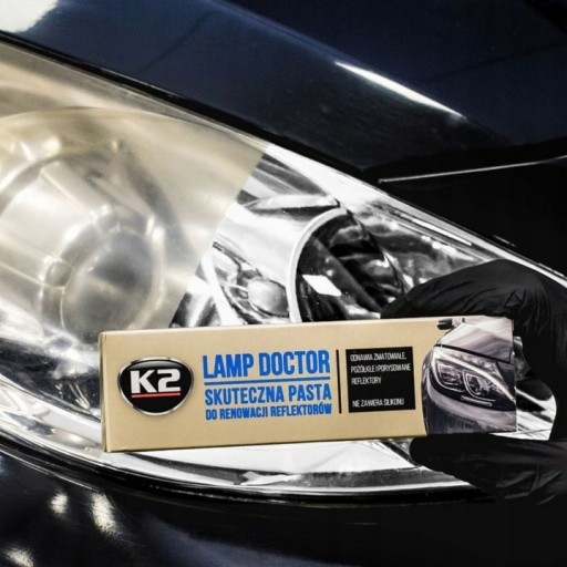 K2 LEKÁRSKA PASTA NA RENOVÁCIU SVETLOMETOV LAMP