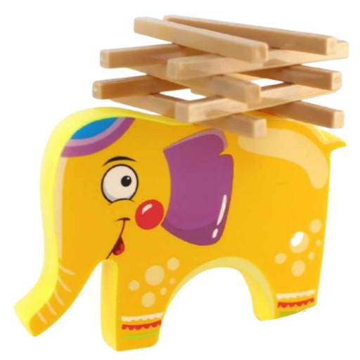 RODINNÁ ZRUČNOSŤ HRA ELEPHANT PALICE VZDELÁVACIE KREATÍVNE SLON