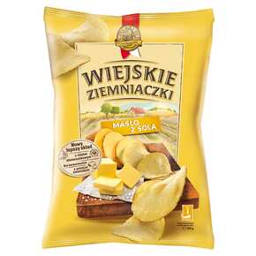 COUNTRY CHIPS ZEMIAKY MASLO A SOĽ 130G