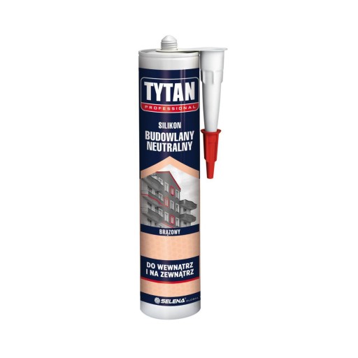 Sanitárny silikón hnedý 280 ml Titanium