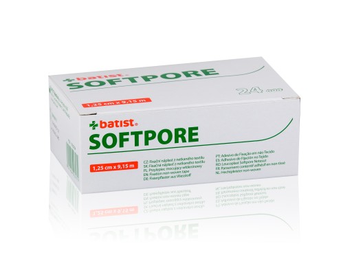Netkané lepidlo na rolke Softpore 1,25cmx9,1