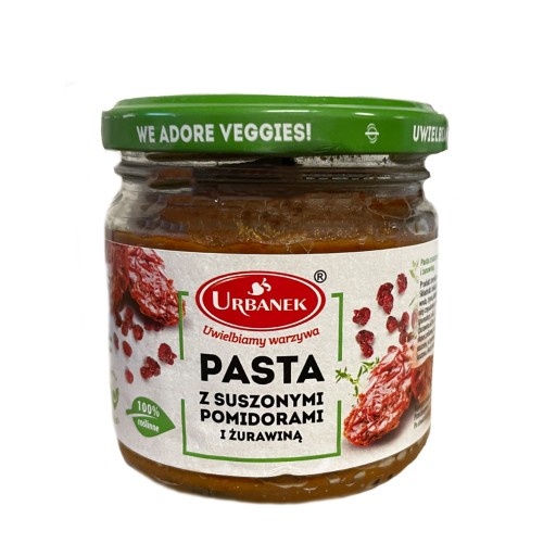 Urbánek Pasta so sušenými paradajkami a brusnicami 180g
