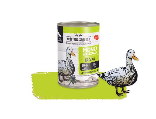 COUNTRY FARM MONO-PROTEIN KRMIVO DOSPELÝ PES 400g KAČ