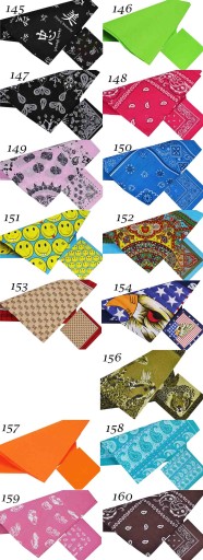 BANDANA Bavlnená šatka BANDAMA Bandana