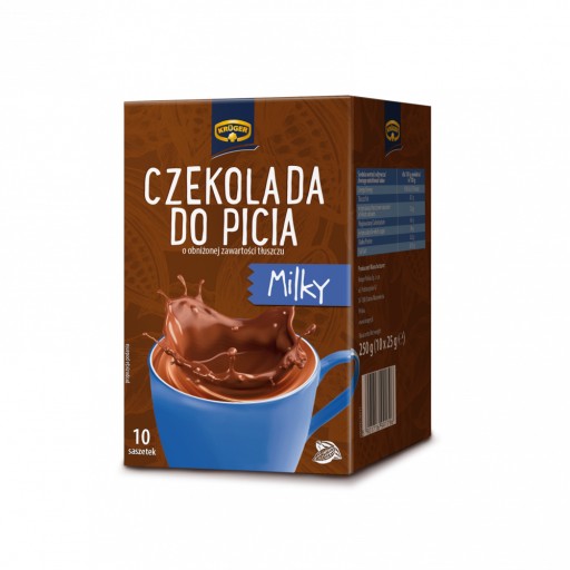 1x 250g KRUGER Mliečna čokoláda na pitie