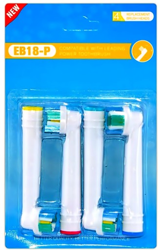 náhradné TIPY NA ZUBNÚ KEFKU ORAL-B za každý kus, minc