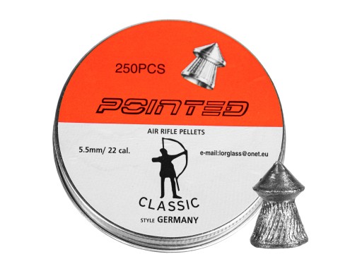 Diabolo Classic Pointed Boxer pelety 5,5 mm 250 ks.