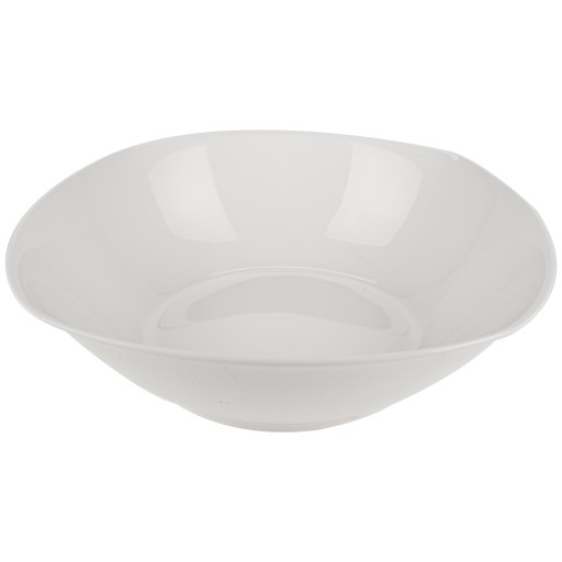 BIELA ŠALÁTOVÁ MISKA 23 CM PORCELÁNOVÁ ŠALÁTOVÁ MISKA ŠALÁTOVÁ MISKA