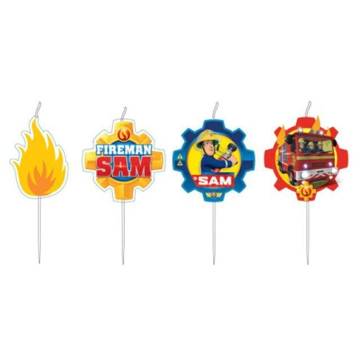 Fireman SAM Fireman narodeninové tortové sviečky