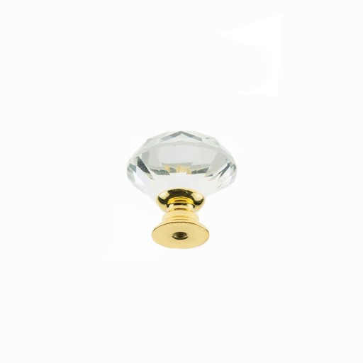 KRYŠTÁLOVÁ RÚČKA 30mm GOLD CRYSTAL