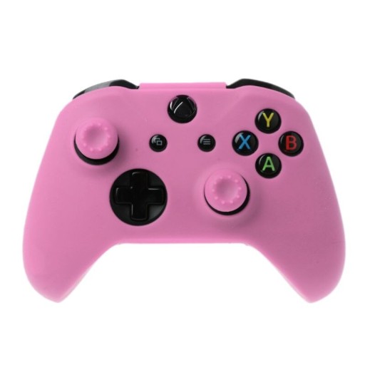Silikónové puzdro na ovládač Xbox One, ružové