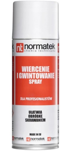SPREJOVÝ OLEJ na vŕtanie a závitovanie AGENT 400ML