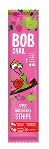 BOB Ślimak SNAIL snack jablko/malina 14 gr