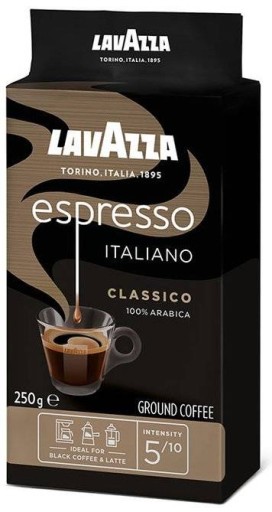 Lavazza Espresso Italiano mletá káva 250g
