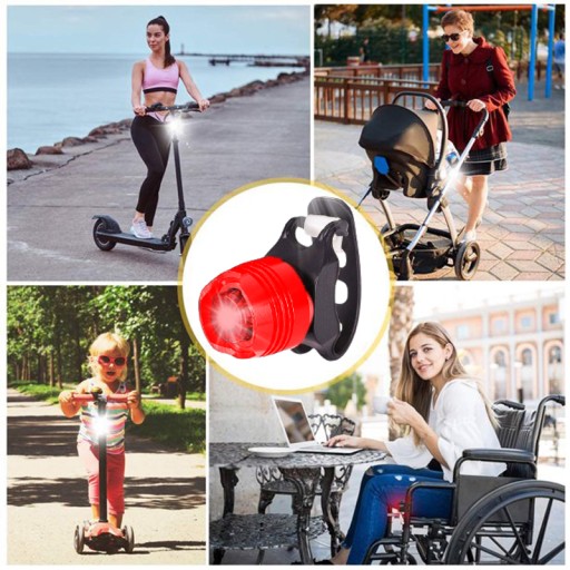 BIKE SVETLÁ LED CYKLISTICKÁ LAMPA PREDNÁ ZADNÁ 2KS
