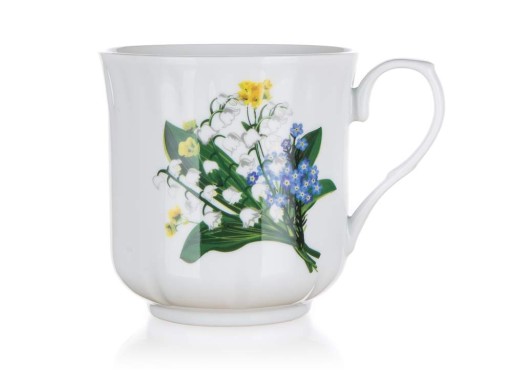 JUMBO HRNČEK veľký 560ml BANQUET Maxi LILY Kvety