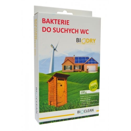 HIPS Baktérie do suchých toaliet 100% Eco BIOCLEAN 100g