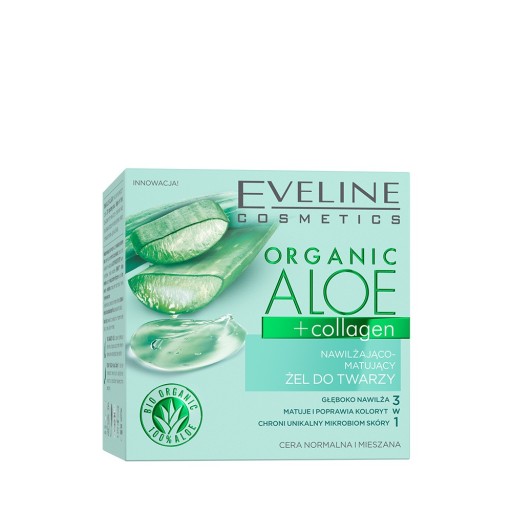 Eveline Cosmetics Organic Aloe gél na tvár