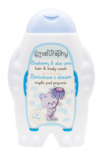 KIDS čučoriedkové sprchové mydlo s aloe 300 ml