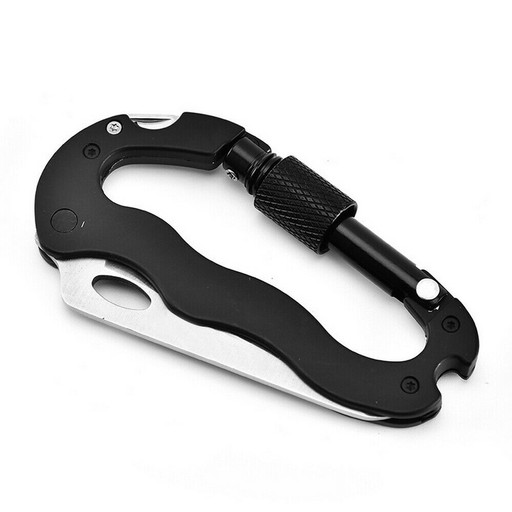 MULTITOOL OSTRÝ KARABÍNOVÝ Nôž 6V1 PREŽITIE