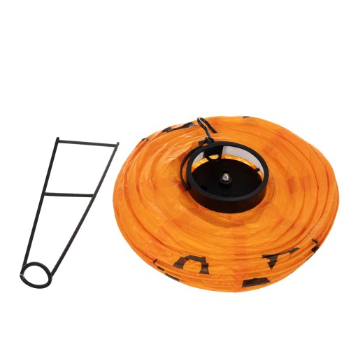LED tekvicový HALLOWEEN svietiaci papierový lampáš