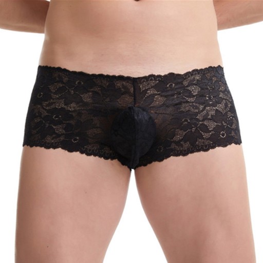 PÁNSKE SEXY ČIPKOVANÉ BOXERKY