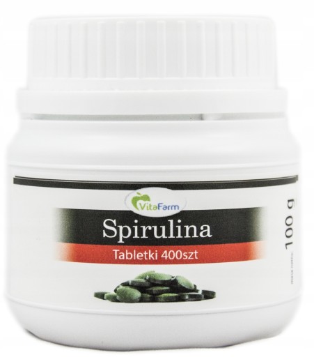 SPIRULINA TABLETY 400 ks PRÍRODNÉ MORSKÉ RIASY