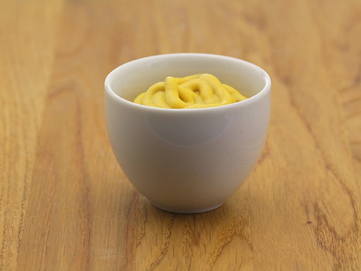 PORCELÁNOVÁ MISKA HORČIČNÝ DIP 6,5 CM 90 ML