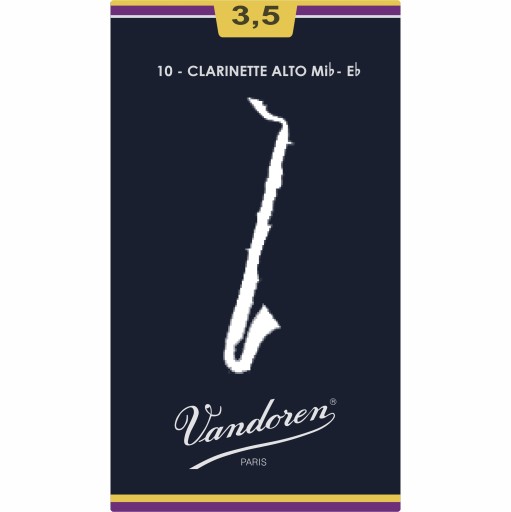 Alto klarinetový plátok Eb Es 3,5 Vandoren Classic CR1435 1 ks.