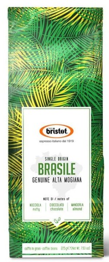 BRISTOT BRASILE - Zrnková káva 225g AKCIA