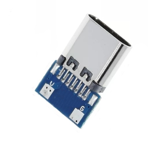 Adaptér USB C zásuvka na PCB 2 pin DIP X 5 PCS