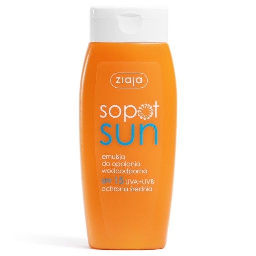 Ziaja SUN EMULSION VODEODOLNÁ SPF15 150ml