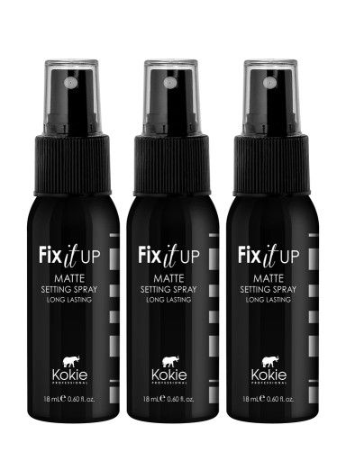 Fixačný sprej na make-up Kokie Matte fix it
