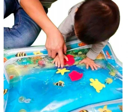 SENSORY NAFUKOVACÍ VODNÁ PODLOŽKA PRE DETSKÝ BAZÉN