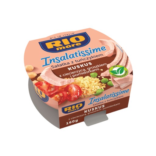 ŠALÁT S KUSESOM A TUNIAKOM 160g RIO MARE