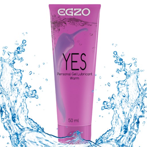 EGZO YES Hrejivý intímny gél ľahká voda 50 ml Sex umocňuje zážitky