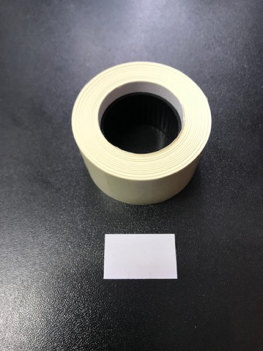 Popisovacia páska 26x16 tovel biela bal. 5 ks.