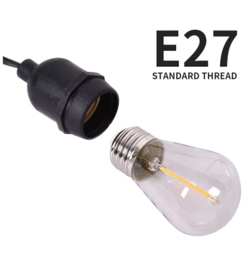 LED žiarovka S14 LED 2W 2800K WARM GIRLAND